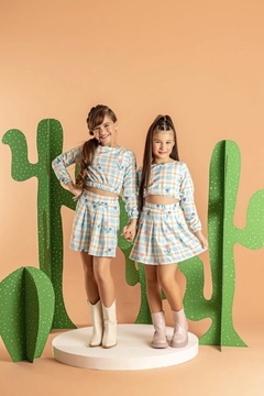 Conjunto Manga Longa Tulipas - COLEÇÃO COLORIR