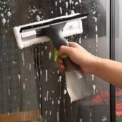 Rodo Para Limpeza De Vidros Janelas Com Dispenser Borrifador - loja online