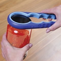 Abridor De Tampa Universal Silicone Potes Vasilha Garrafa