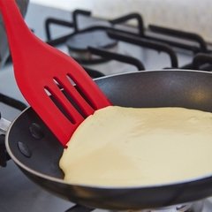 Espátula Silicone Reta Inteiramente Cabo Maciço - 30 Cm - comprar online