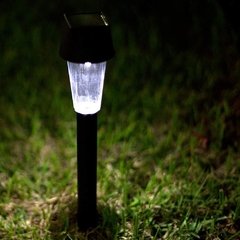 Kit 8 Luminária Jardim Luz Solar Poste Iluminação Decorativa na internet