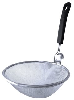 Peneira Vertical Com Suporte P/ Panelas E Vasilhas 16 Cm