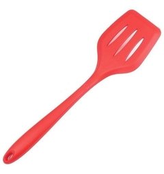 Espátula Silicone Reta Inteiramente Cabo Maciço - 30 Cm