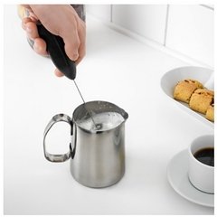 Mixer Misturador Elétrico Mini Inox Shaker Café Chá Bebidas - Tecomix