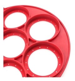 Forma Molde P/ Massas E Ovos Silicone 7 Cavidades Panquecas na internet
