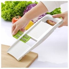 Fatiador E Ralador De Alimentos Mandolin 5 Lâminas (5 Em 1) na internet