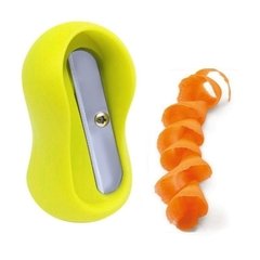 Descascador Apontador Legumes Espiral - Cortador Modelador