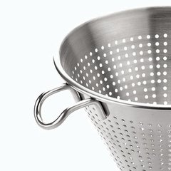 Chinoy Cozinha Peneira Cônica Passador Em Aço Inox 20 Cm - Tecomix
