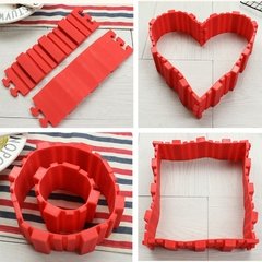 Forma De Silicone Modular Encaixável P/ Diversos Formatos - comprar online