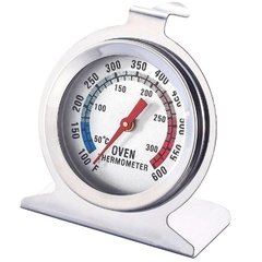 Termômetro De Forno E Churrasqueira Profissional Aço Inox