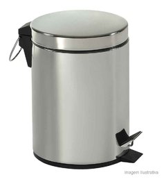 Kit 2 Lixeira Inox 3 Litros Banheiro Cozinha C/ Pedal na internet