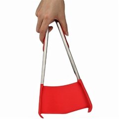 Espátula C/ Pegador Inox E Silicone 2 Em 1 Casa Cozinha na internet