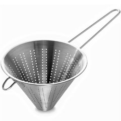 Chinoy Cozinha Peneira Cônica Passador Em Aço Inox 20 Cm