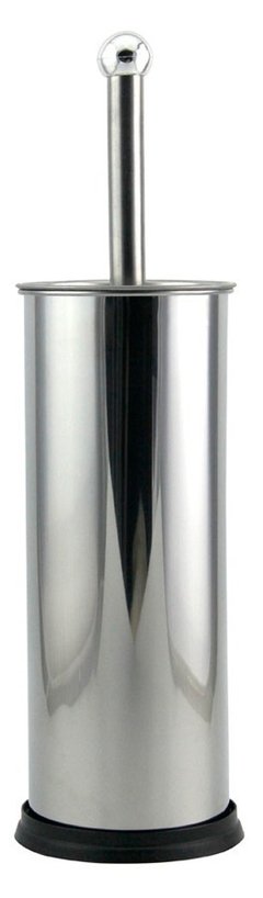 Kit Lixeira Inox Banheiro Cozinha Basculante 12 Lts + Escova