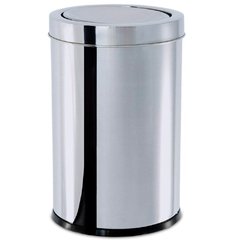 Kit 3 Lixeira Inox Banheiro Cozinha Basculante 3 - 5 - 8 Lts - comprar online