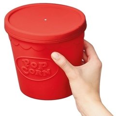 Pipoqueira E Balde De Pipoca P/ Microondas Silicone Cozinha na internet