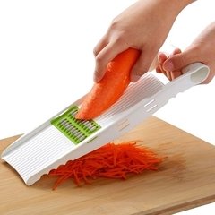 Fatiador E Ralador De Alimentos Mandolin 5 Lâminas (5 Em 1) - comprar online