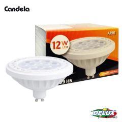 Lámpara led AR111 GU-10 12w luz cálida "Candela"