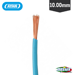 Cable unipolar normalizado 10.00 mm celeste "Ayan" - comprar online