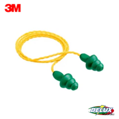 TAPÓN AUDITIVO REUTILIZABLE CON CORDÓN "3M" ( MOD.1200 ) - comprar online