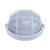 Aplique Luminaria tipo tortuga redonda 60 W blanca Etheos