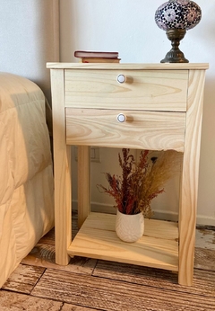 MESA DE LUZ con dos cajones - OUTLET - tienda online