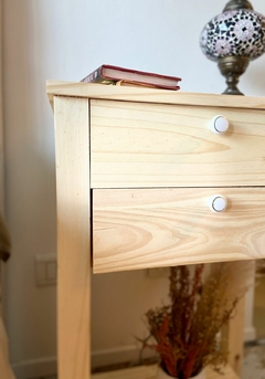 MESA DE LUZ con dos cajones - OUTLET