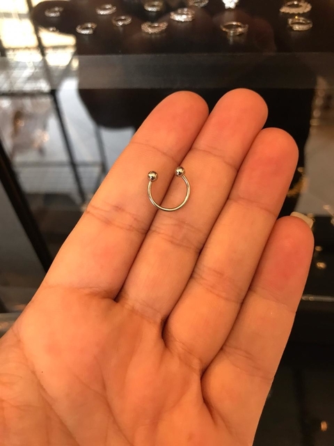 Piercing Ferradura Gde Basico 0499