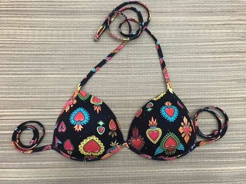 Busto Fixo Princess Old School Corações