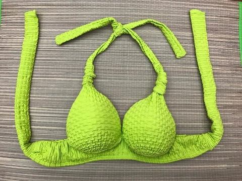 Busto Beira Mar C/Bojo Verde Limão