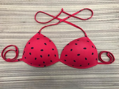 Busto Fixo Bojo Princess Vermelho melancia