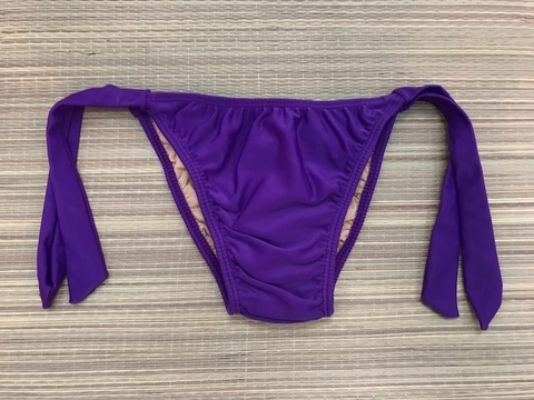 Calcinha Beira Mar Amarrar Roxa