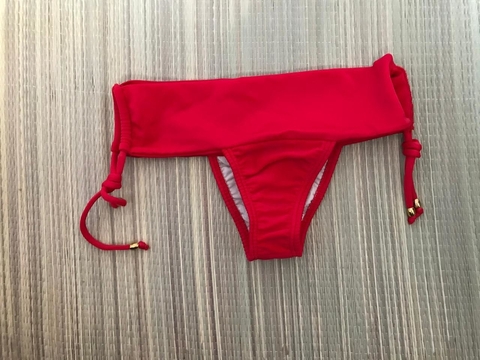 Calcinha Acqua Cintura Alta Vermelha