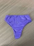 Tanga MVT Alta Cirrê Canelado Lavanda - comprar online