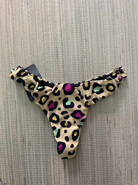 Calcinha MVT Asa Delta Onça Colorida