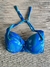 Busto com nó Azul com Verde