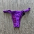 Calcinha MVT Fita com regulagem Roxo Canelado - comprar online