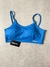 Top MVT Azul Poliamida - comprar online