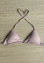 Busto Curtininha Nude com Bojo