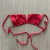 Busto MVT Decote V Vermelho