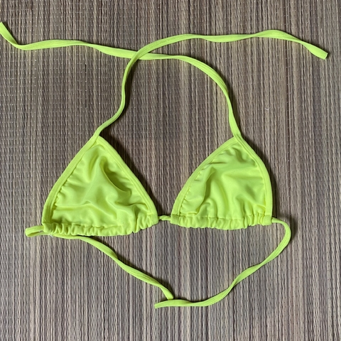 Busto MVT Cortininha Amarelo Neon