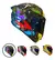 Jm Casco Integral Nzi Trendy + Visor + Spoiler - JM Motors
