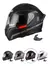 Jm Casco Integral Moto Nzi Go Rider Stream + Visor Ver Color - tienda online