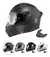 Jm Casco Integral Moto Nzi Go Rider Stream + Visor Ver Color - JM Motors