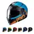 Jm Casco Rebatible Hjc I90 Davan Mc1sf en internet