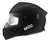 Casco Moto Rebatible Mac Blaze Doble Visor Negro Mate - comprar online