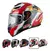 Jm Casco Integral Moto Nzi Trendy Karz Flag Ver Colores en internet