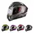 Jm Casco Integral Moto Nzi Trendy Metal Ver Colores - comprar online