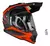 Casco Motocross Mx Enduro Punto Extremo 632 Dakar Rojo - comprar online