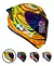 Jm Casco Integral Nzi Trendy + Visor + Spoiler - comprar online